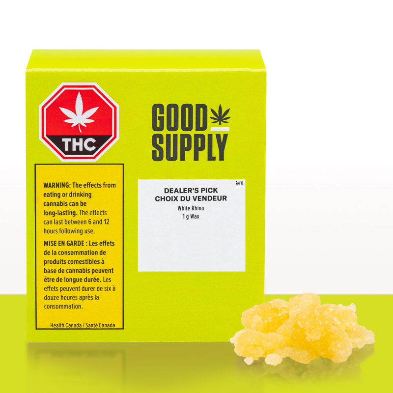 Growers Choice Wax White Rhino by Good Supply 1g- www.grassrootswindsor.com