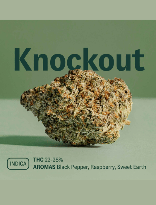 knockout, cannabis, pure sunfarms