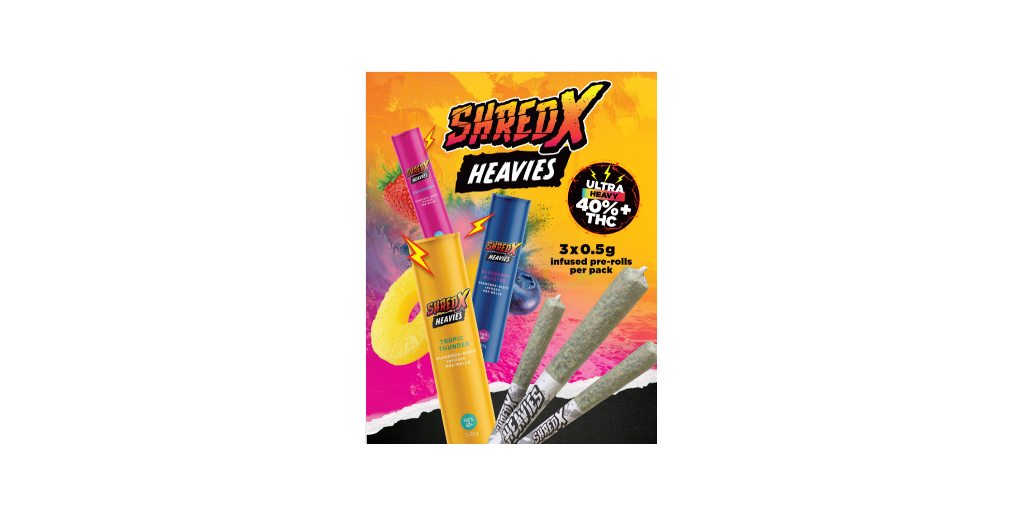 SHRED X vape cartridges and infused pre-rolls