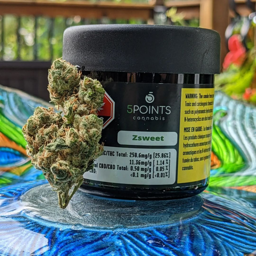 ZSWEET by 5 Points cannabis