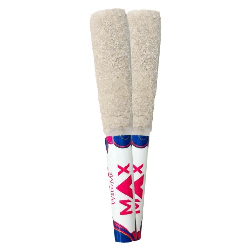 THCa8 Seedless Grape Infused by Weed Me MAX pre-roll with purple grape flavour and high potency.